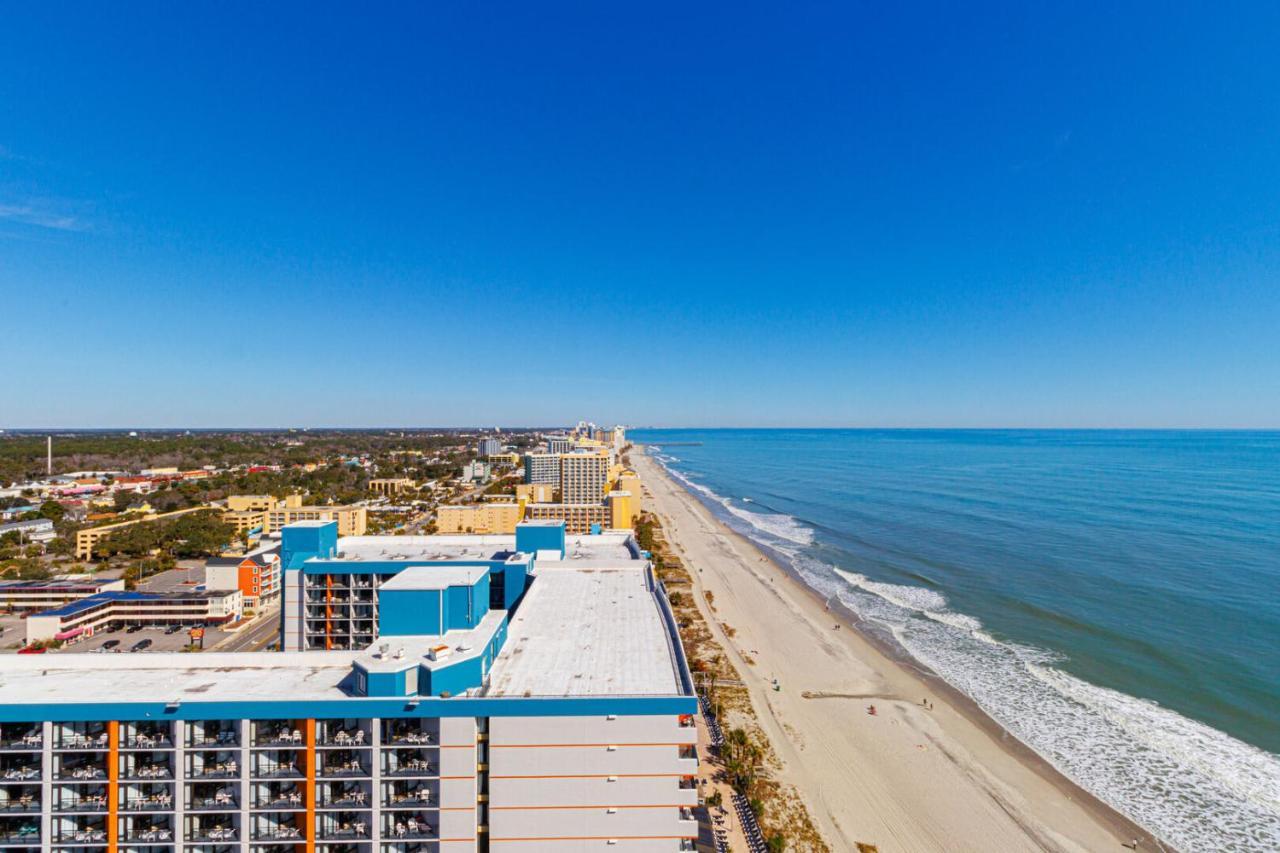 Ocean Front Studio With Amazing Views Palace Resort 1801 Sleeps 5 Guests Myrtle Beach Exterior foto