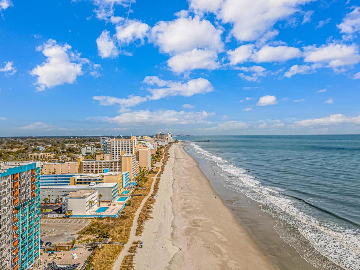 Ocean Front Studio With Amazing Views Palace Resort 1801 Sleeps 5 Guests Myrtle Beach Exterior foto